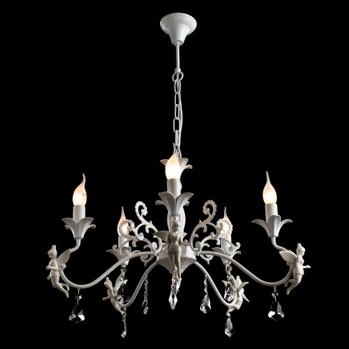 Подвесная люстра Arte Lamp ANGELINA A5349LM-5WH фото 2 Подвесная люстра Arte Lamp ANGELINA A5349LM-5WH фото 2