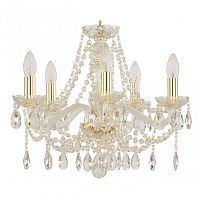 Люстра хрустальная 107/5/165 G Bohemia Ivele Crystal (Богемия Ивеле Кристалл)