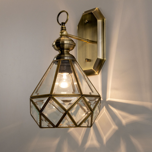 Citilux Витра-1 CL442310 Бра витражное Бронза фото 4 Citilux Витра-1 CL442310 Бра витражное Бронза фото 4