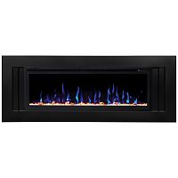 Электрокамин RealFlame Stockholm 50 BLM черный с очагом Saphir 50