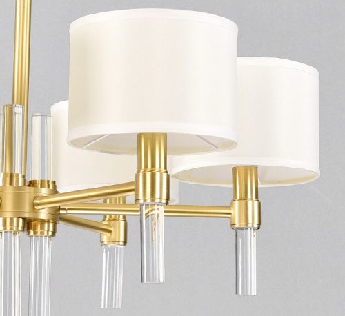 Люстра 8009P-6 gold фото 5