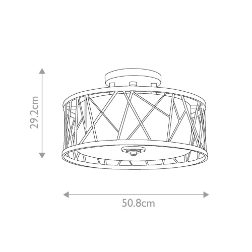 Потолочный светильник Hinkley Lighting, Арт. HK-NEST-SF-SL фото 6 Потолочный светильник Hinkley Lighting, Арт. HK-NEST-SF-SL фото 6