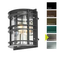 Настенный фонарь Norlys, STOCKHOLM BS (Черный/Серебро)