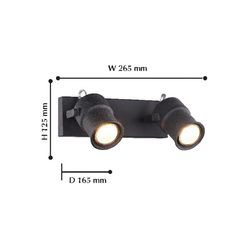 Бра Favourite 2026-2W Arcu фото 2 Бра Favourite 2026-2W Arcu фото 2