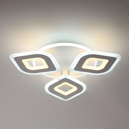 8255/62CL LEDIO LN 000 белый, металл/акрил Светильник потолочный с ПДУ LED 62W+подсветка 220V VIKKI фото 9 8255/62CL LEDIO LN 000 белый, металл/акрил Светильник потолочный с ПДУ LED 62W+подсветка 220V VIKKI фото 9