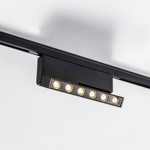 206947 Светильник линейный поворотный 24V д/трека LINEA LED 6W 500LM 30G ЧЕРНЫЙ 4000K фото 3 206947 Светильник линейный поворотный 24V д/трека LINEA LED 6W 500LM 30G ЧЕРНЫЙ 4000K фото 3