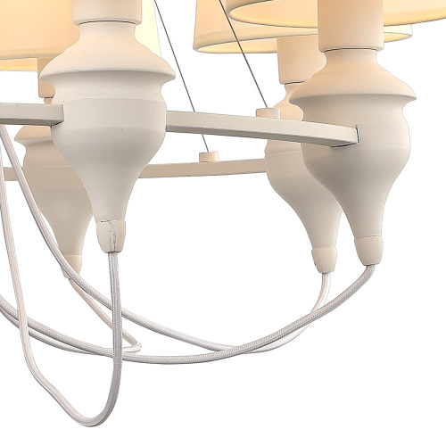 Подвесная люстра Arte Lamp SERGIO A3326LM-8WH фото 6