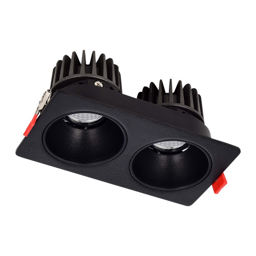 ST052.408.02 Встраиваемый корпус для светодиодного модуля серии ST850, ST851 ST-Luce Черный SHIFT фото 3 ST052.408.02 Встраиваемый корпус для светодиодного модуля серии ST850, ST851 ST-Luce Черный SHIFT фото 3