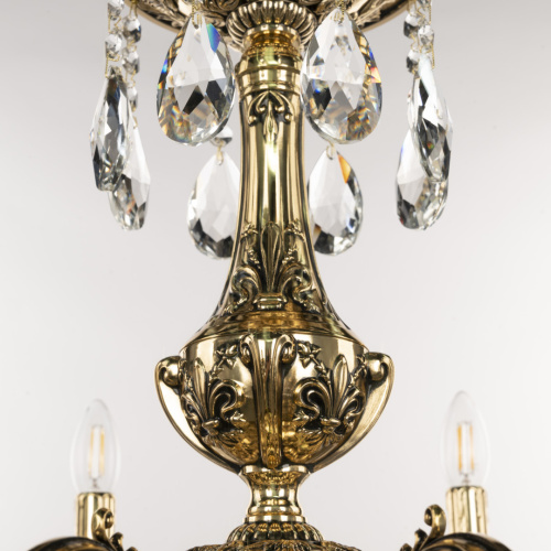 Люстра с хрустальными подвесками AL79101/8/250 A GB Bohemia Ivele Crystal (Богемия Ивеле Кристалл) фото 9
