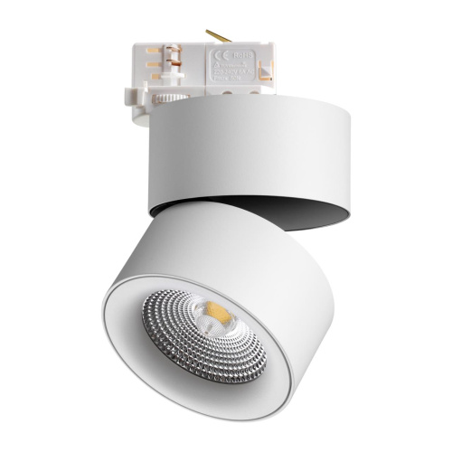 358788 PORT NT21 315 белый Трехфазный трековый светодиодный светильник IP20 LED 25W 4000K 2200Лм 100-265V GRODA фото 4 358788 PORT NT21 315 белый Трехфазный трековый светодиодный светильник IP20 LED 25W 4000K 2200Лм 100-265V GRODA фото 4