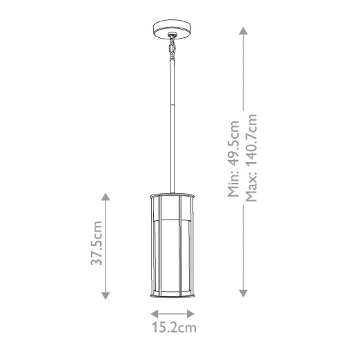 Подвесной фонарь Kichler, Арт. KL-CAMILLO-P-TBK фото 8