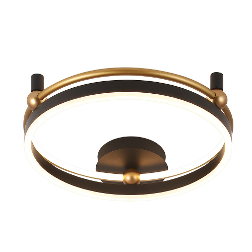 Светильник потолочный Crystal Lux FERNANDO PL48W LED BLACK/GOLD фото 5