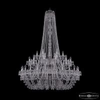 Люстра хрустальная 1410/24+12+6/460/h-175/2d Ni V0300 Bohemia Ivele Crystal (Богемия Ивеле Кристалл)