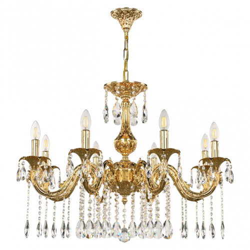 Люстра с хрустальными подвесками AL79101/8/250 A G Bohemia Ivele Crystal (Богемия Ивеле Кристалл) Люстра с хрустальными подвесками AL79101/8/250 A G Bohemia Ivele Crystal (Богемия Ивеле Кристалл)