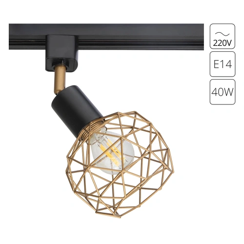 Трековый светильник Arte Lamp SOSPIRO A6141PL-1GO Трековый светильник Arte Lamp SOSPIRO A6141PL-1GO