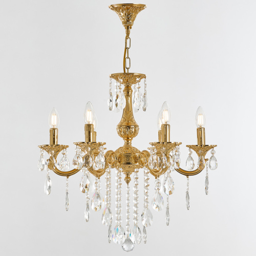 Люстра с хрустальными подвесками AL78101/6/175 B G Bohemia Ivele Crystal (Богемия Ивеле Кристалл) фото 4 Люстра с хрустальными подвесками AL78101/6/175 B G Bohemia Ivele Crystal (Богемия Ивеле Кристалл) фото 4