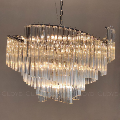 Люстра Cloyd EVOLUTE-A C18 / Ø80 см - хром (арт.10572) фото 2