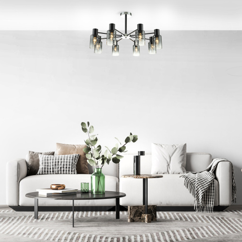 Светильник на штанге Escada 2120/8P E14*40W Black фото 5 Светильник на штанге Escada 2120/8P E14*40W Black фото 5