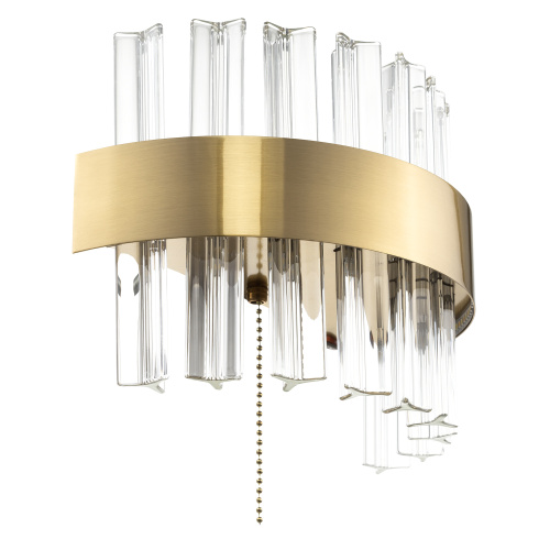 Citilux Рианна CL337313 LED Бра хрустальное с выключателем Бронза фото 6 Citilux Рианна CL337313 LED Бра хрустальное с выключателем Бронза фото 6
