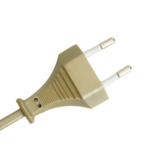 Сетевой шнур с выключателем, 230V 1,9м золото, KF-HK-1-2 фото 3