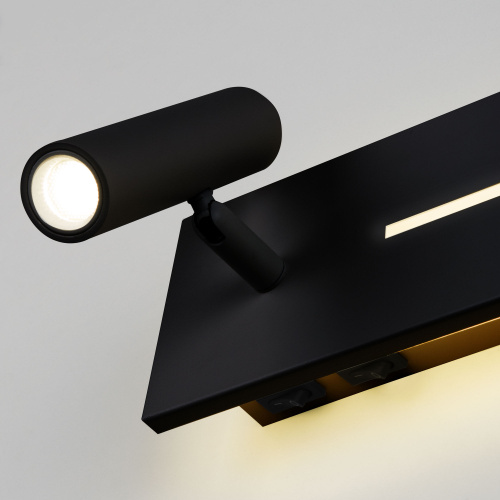 Светильник настенный светодиодный Tuo LED MRL LED 1117 черный фото 3 Светильник настенный светодиодный Tuo LED MRL LED 1117 черный фото 3