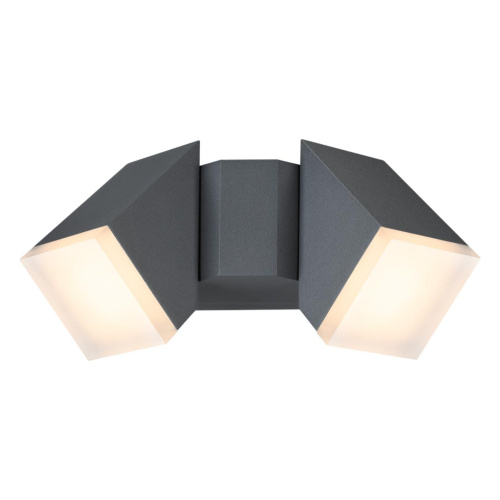 357829 STREET NT18 708 темно-серый Ландшафтный настенный светильник LED 3000К 12W 220-240V KAIMAS 357829 STREET NT18 708 темно-серый Ландшафтный настенный светильник LED 3000К 12W 220-240V KAIMAS