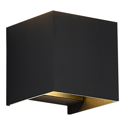 SL9513.401.01 Светильник уличный настенный ST-Luce черный/черный LED 1*10W 2700K BRIK фото 3