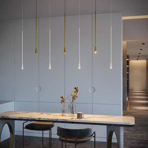 Светильник подвесной светодиодный Vist 7W 3000K белый 50312 LED фото 2 Светильник подвесной светодиодный Vist 7W 3000K белый 50312 LED фото 2