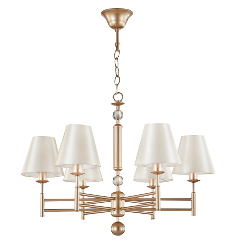 Crystal Lux Люстра Crystal Lux FLAVIO SP6 GOLD Crystal Lux Люстра Crystal Lux FLAVIO SP6 GOLD