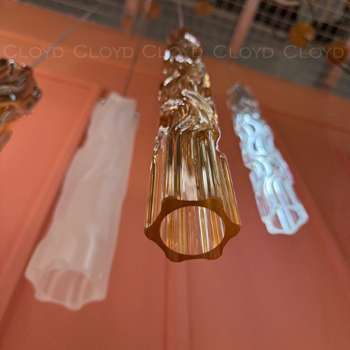 Подвесной светильник Cloyd ICEBERG-A P1 / Ø8 см - хром - белое матовое стекло (арт.11656) фото 3 Подвесной светильник Cloyd ICEBERG-A P1 / Ø8 см - хром - белое матовое стекло (арт.11656) фото 3