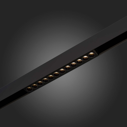 ST806.446.12 Магнитный трековый светильник Черный LED 1*12W 4000K 550Lm Ra>90 36° IP20 L220xW22xH44 SKYLINE 48 фото 5