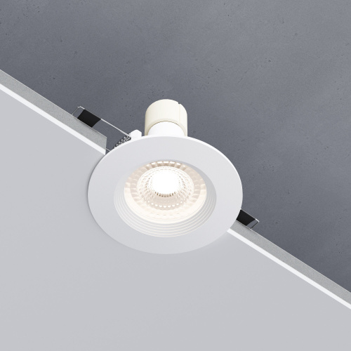 Светильник встраиваемый City GU10 белый 25054/01 фото 4