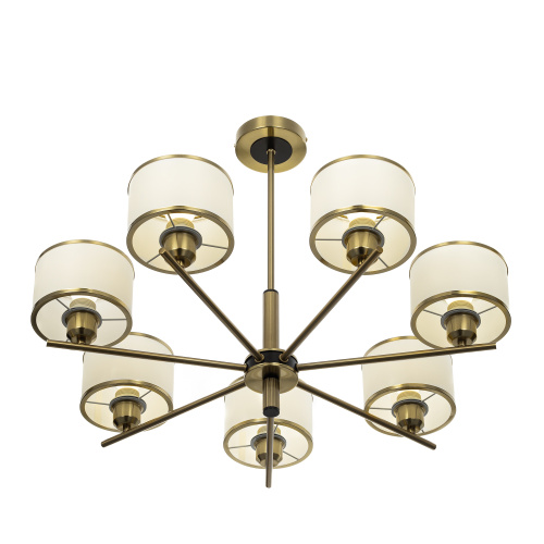 Citilux ALTON CL421273 Люстра на штанге с абажурами Бронза фото 5 Citilux ALTON CL421273 Люстра на штанге с абажурами Бронза фото 5
