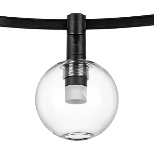 207637 Светильник 48V д/1-фазн трека DUE LED 3W 120LM 100G ЧЕРНЫЙ 3000K IP20 фото 2