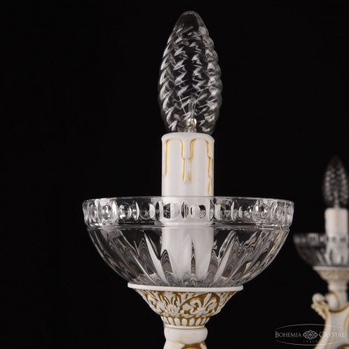 Люстра с хрустальными плафонами AL78101P/8/250 WMG P Clear/M-1G Bohemia Ivele Crystal (Богемия Ивеле Кристалл) фото 10