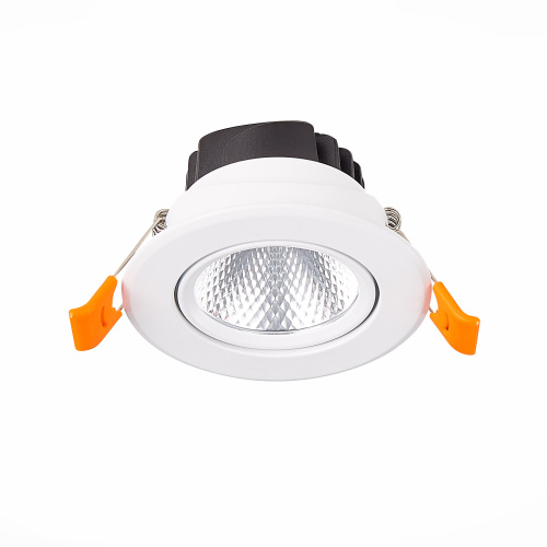 ST211.538.08.36 Св-к встр. Белый LED 1*8W 3000K 640Lm Ra80 36° IP20 D86xH50 220-240V Встраиваемые светильники фото 7