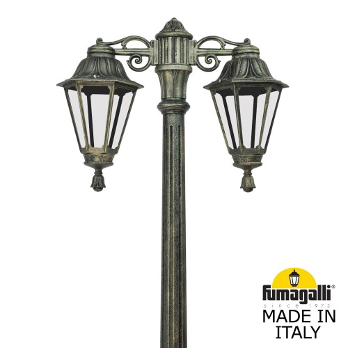 Fumagalli Садово-парковый фонарь FUMAGALLI GIGI BISSO/RUT 2L DN E26.156.S20.BXE27DN фото 2 Fumagalli Садово-парковый фонарь FUMAGALLI GIGI BISSO/RUT 2L DN E26.156.S20.BXE27DN фото 2