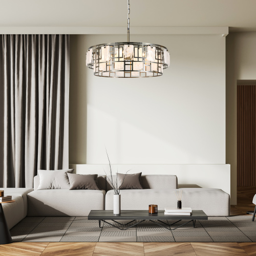 Подвесной светильник Escada 2131/6S E14*40W Antique brass фото 2 Подвесной светильник Escada 2131/6S E14*40W Antique brass фото 2