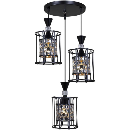 Потолочный светильник Reluce 05362-0.9-03 BK+CH Потолочный светильник Reluce 05362-0.9-03 BK+CH