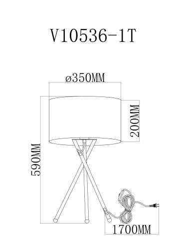 Лампа настольная Moderli V11598-1T Palma фото 6 Лампа настольная Moderli V11598-1T Palma фото 6