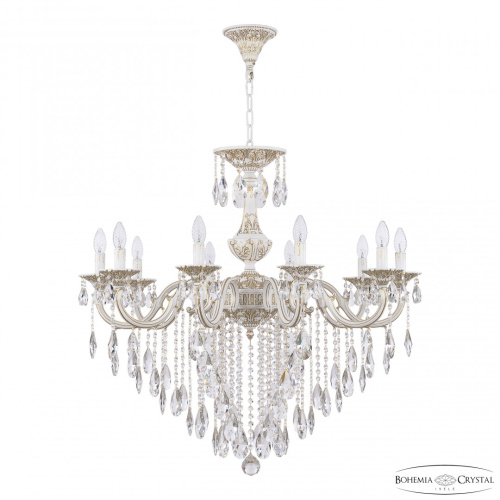 Люстра с хрустальными подвесками AL78101/10/300 B WMG Bohemia Ivele Crystal (Богемия Ивеле Кристалл)