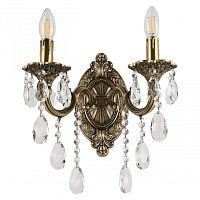 Бра с хрустальными подвесками AL7801B10/2/175 B FP Bohemia Ivele Crystal (Богемия Ивеле Кристалл)