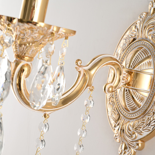 Бра с хрустальными подвесками AL7801B10/1/175 B GW Bohemia Ivele Crystal (Богемия Ивеле Кристалл) фото 2