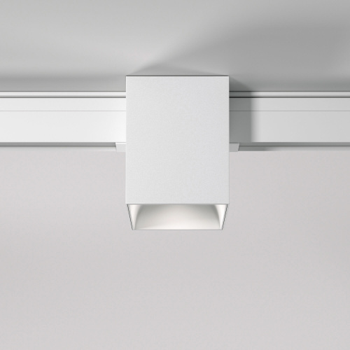 Трековый светильник 12W 4200K Solo белый Slim Magnetic 85055/01 фото 3