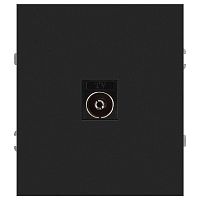 Розетка ЭРА Arktik 16-3101-05 TV одиночная антрацит Б0070468