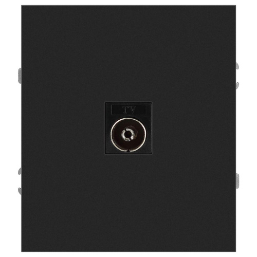 Розетка ЭРА Arktik 16-3101-05 TV одиночная антрацит Б0070468 Розетка ЭРА Arktik 16-3101-05 TV одиночная антрацит Б0070468