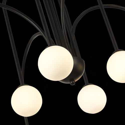 SL1204.402.08 Люстра потолочная ST-Luce Черный/Белый G9 8*5W JINETO фото 8 SL1204.402.08 Люстра потолочная ST-Luce Черный/Белый G9 8*5W JINETO фото 8