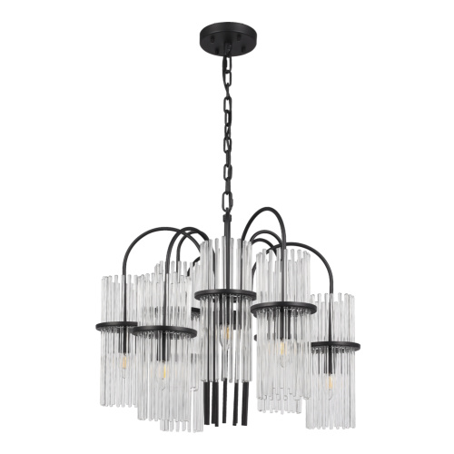 SL6145.403.09 Светильник подвесной ST-Luce черный/прозрачный E14 9*40W TASSE фото 4 SL6145.403.09 Светильник подвесной ST-Luce черный/прозрачный E14 9*40W TASSE фото 4