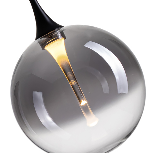 Подвесной светильник MD23001045H-3A black/smoky фото 3