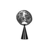 Настольная лампа Melt Cone Fat silver